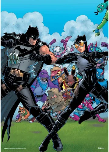 Vista 32 de MIGHTYPRINT DC Comics - Absolute Batman - Cubierta de la variante número 1 - Arte de pared de 17 x 24 pulgadas - Colección oficial - Ideal