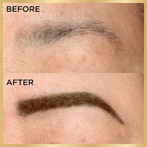 Vista 6 de L'Oréal Paris Age Perfect - Lupa para cejas con vitamina E, color castaño rojizo