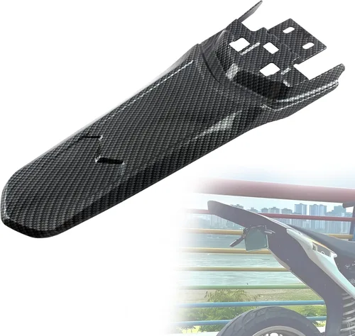 Vista 13 de Guardabarros trasero extendido más largo, protector de guardabarros trasero para motocross, protector de guardabarros trasero para Sur-Ron Light Bee