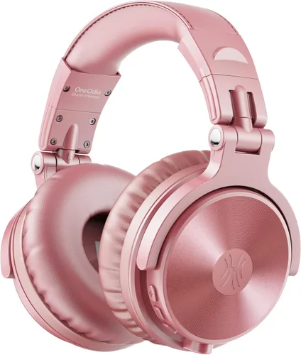 Vista 12 de OneOdio - Auriculares Bluetooth de diadema, 110 horas de sonido estéreo inalámbrico/con cable, auriculares plegables con graves profundos