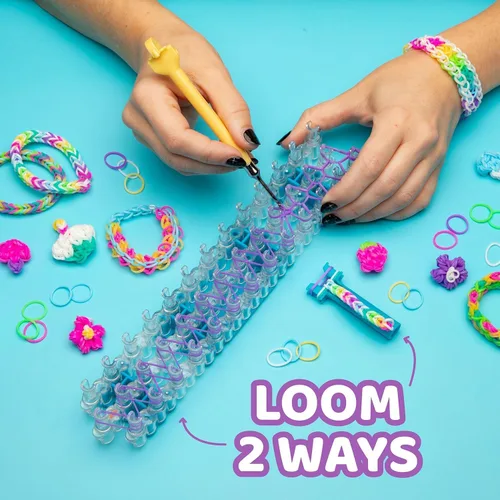 Vista 3 de Rainbow Loom - Kit de pulsera de goma original con gancho de metal
