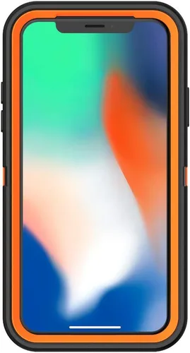 Vista 5 de OtterBox Defender Series - Estuche para teléfono celular, edición sin pantalla, para iPhone Xs y iPhone X