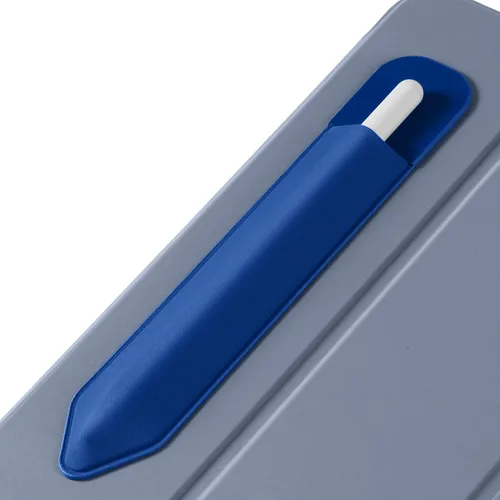 Vista 12 de DTTO Estuche para Apple Pencil Pro, Apple Pencil de 1ª/2ª generación y (USB-C), funda de piel sintética con banda elástica desmontable que se fija