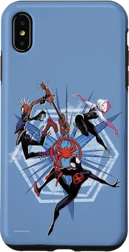 Vista 11 de Funda para iPhone 16 Marvel Spider-Man: Across the Spider-Verse Miles Gwen Hobie