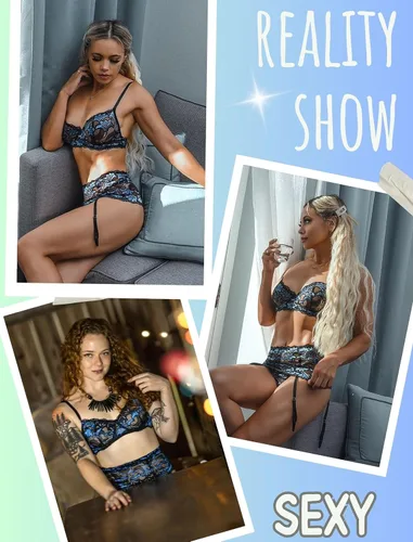 Vista 42 de Avidlove - Conjunto de lencería para mujer de cintura alta, lencería con cinturón, lencería