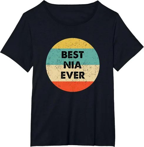 Vista 24 de Camiseta Nia Name, Negro, S