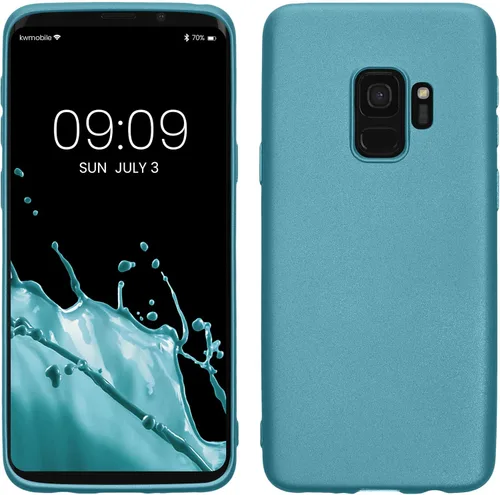 Vista 19 de kwmobile Funda compatible con Samsung Galaxy S9 - Funda protectora de silicona TPU suave y delgada - Arctic Night