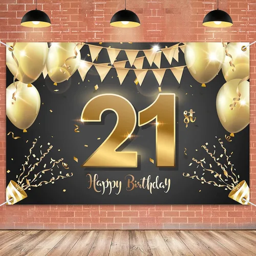 Vista 36 de HAMIGAR Fondo de pancarta de feliz cumpleaños número 10 de 6 x 4 pies, decoraciones de cumpleaños de 10 años, suministros de fiesta para niñas