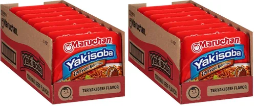Vista 12 de Maruchan Yakisoba - Sabor a queso cheddar, 3.96 onzas, paquete de 8, (4178990766)