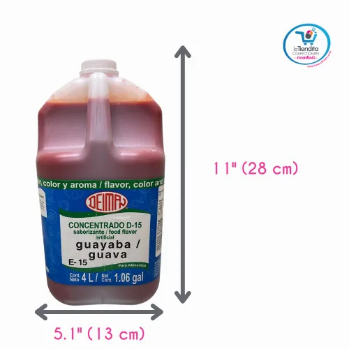 Vista 8 de Deiman Guayaba aromatizante artificial E-15 (1.06 galones)