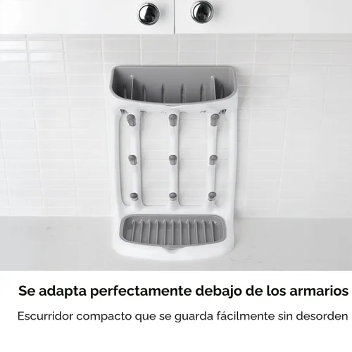 Vista 2 de OXO Tot plástico ahorro de espacio estante de secado para cocina