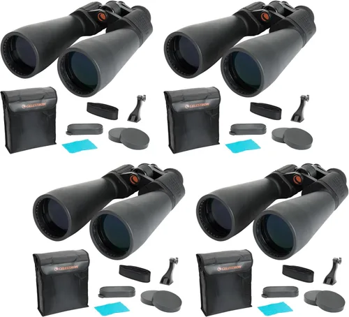 Vista 8 de Prismáticos negros 25 x 70 Celestron 71008 SkyMaster.