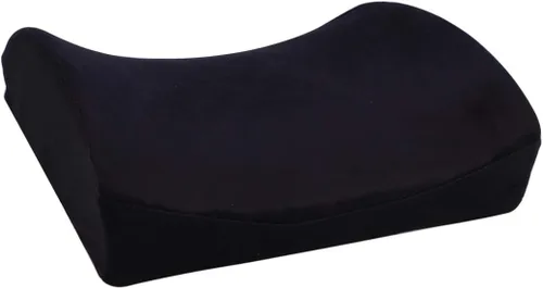 Vista 4 de EXCEART Almohada lumbar gruesa de espuma viscoelástica para silla de oficina, almohada de coxis para dolor de espalda baja