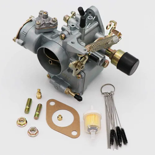 Vista 3 de KIPA Carburador para VW Beetles, Super Beetles, 1971-1979, motor de doble puerto, 1600 cc, 12 V, estrangulador eléctrico 34 PICT-3 Volkswagen Bug
