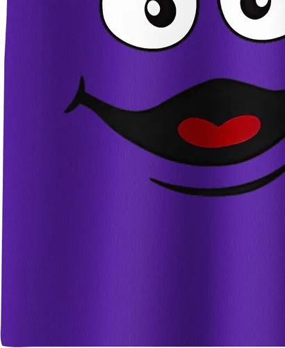 Vista 6 de Grimace Costume for Kids Boys Girls Monster Cute T-Shirt Cartoon Tee Shirts and Pants for Kids 4-12 Years