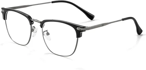 Vista 17 de Gafas de bloqueo de luz azul para hombres, antifatiga, monitor de computadora, gafas de juegos para prevenir dolores de cabeza