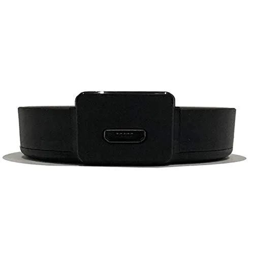 Vista 3 de Cable de datos USB negro de carga premium con diseño de succión magnética Stong para accesorios de reloj inteligente TicWatch Pro