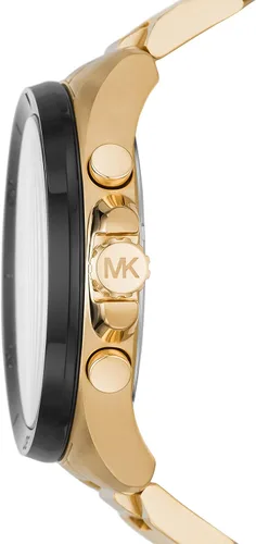 Vista 2 de Michael Kors Brecken - Reloj de cuarzo para hombre con correa de acero inoxidable