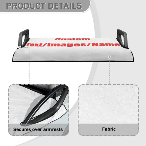 Vista 4 de Funda para asiento de carrito de golf, ligera, ajuste universal, accesorios para carrito de golf, fácil de instalar