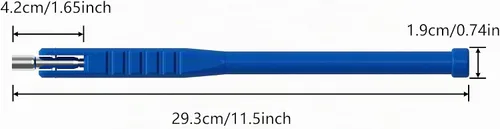 Vista 5 de Herramienta extractora de válvula de neumático, vástago de válvula de neumático con herramienta de extracción de núcleo de válvula, llave de núcleo