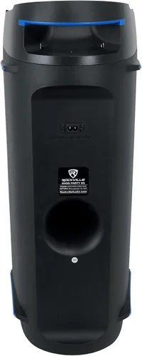 Vista 3 de Rockville Bass Party 65 1200W LED Bluetooth House Sistema de altavoces con entrada de micrófono