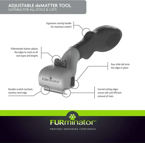 Vista 4 de FURminator Dematting ajustable