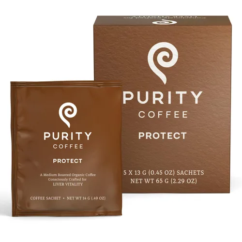 Vista 10 de Purity Coffee BALANCE 2/3 Café Descafeinado de Tueste Medio Paquetes de Una Sola Porción (Sobres de 5 unidades) – Descafeinado Procesado con Agua