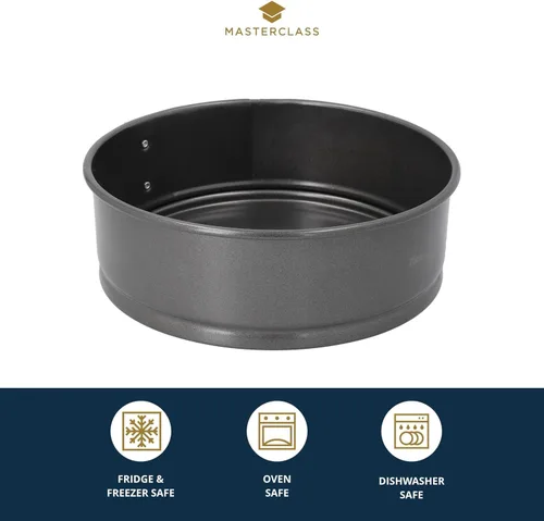 Vista 3 de Kitchen Craft Master Class KCMCHB19 - Molde redondo antiadherente para tartas (7.9 in)