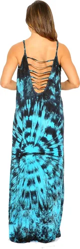 Vista 3 de Riviera Sun Tie Dye Spaghetti Strap Maxi Dress