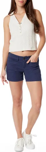 Vista 17 de UNIONBAY Juniors Darcy 5 pulgadas. Pantalones cortos sólidos
