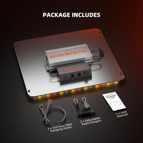 Vista 8 de SPIDER FARMER SF-1000 luces LED de cultivo