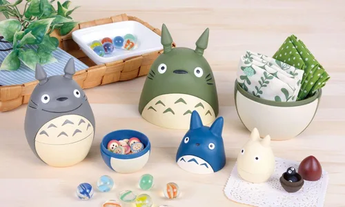Vista 6 de Ensky - My Neighbor Totoro - Muñecas anidadas de Totoro - Mercancía oficial de Studio Ghibli