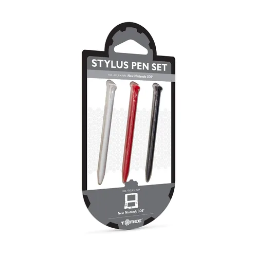 Vista 2 de Tomee Stylus Pen Set for New Nintendo 3DS 3-Pack
