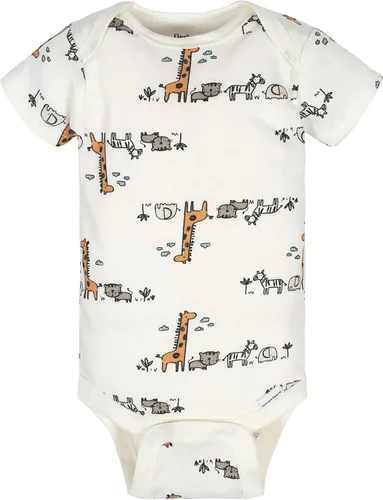 Vista 3 de Gerber baby-boys 8-pack Short Sleeve Onesies Bodysuits