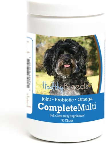 Vista 356 de Healthy Breeds Affenpinscher todo en uno multivitamínico suave masticable 60