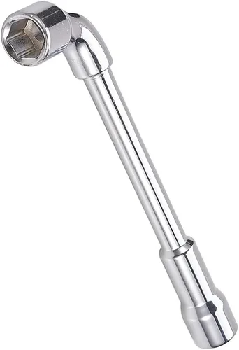 Vista 7 de Auniwaig Llave hexagonal métrica en forma de L de 0.236 in, acero al cromo vanadio, codo de espejo cromado, soporte de broca de doble cabeza