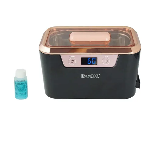 Vista 11 de iSonic® DS310-WS Miniaturized Limpiador Ultrasónico Comercial con SS. Juego de soporte para vasos de precipitados para joyas, herramientas