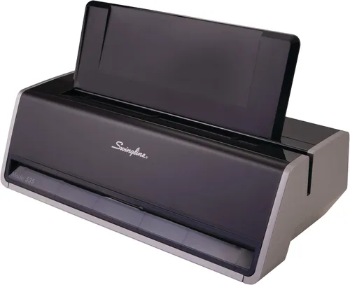 Vista 14 de Swingline, perforadora eléctrica comercial de papel, Platino