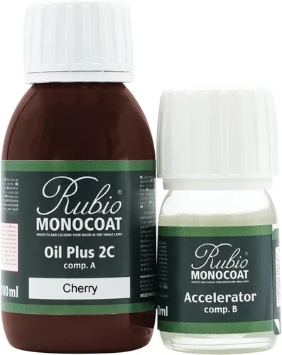 Vista 151 de Rubio Monocoat Tinte y acabado para madera de 650 pies cuadrados - Niebla 5% Oil Plus 2C Aceite de linaza ecológico de secado rápido