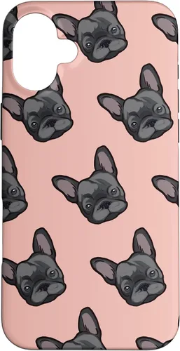 Vista 23 de iPhone 12/12 Pro Cute French Bulldog - Funda para teléfono