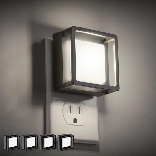 Vista 11 de DORESshop - Luz nocturna LED, luces nocturnas enchufables a la pared [2 paquetes], 3CCT