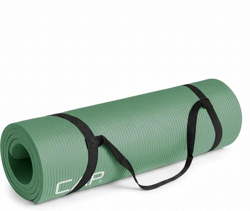 Vista 14 de CAP Barbell Colchoneta de yoga y ejercicio de alta densidad de 1/2 pulgada con correa Múltiples opciones