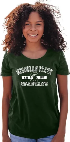 Vista 20 de Blue 84 NCAA - Camiseta con licencia oficial de la NCAA para mujer, color del equipo atlético