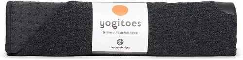 Vista 4 de Yogitoes Manduka - Toalla de yoga antideslizante y de secado rápido para yoga caliente con puntos de agarre inferior de goma, 72 pulgadas de largo