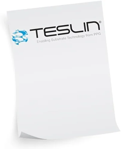 Vista 9 de Papel sintético para impresoras en el hogar., Full Sheet InkJet Teslin® (hoja completa) inkjet teslin