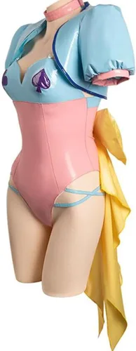 Vista 5 de Nsoking Disfraz de anime Hisoka para cosplay, traje de bikini, uniforme para mujer, traje de Halloween