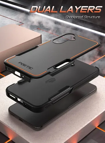Vista 2 de Poetic Neon Series - Funda diseñada para Samsung Galaxy A54 5G de 6.4 pulgadas, doble capa, resistente, resistente, ligera, delgada, a prueba
