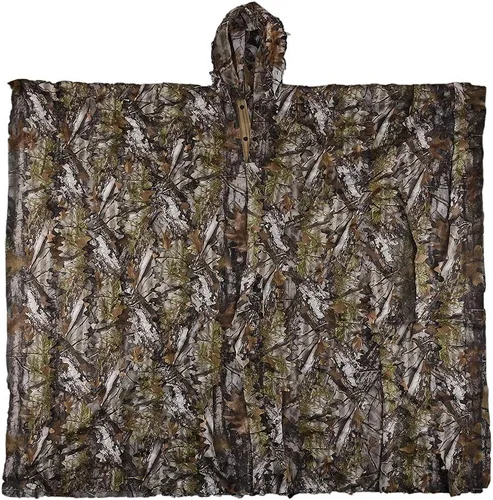 Vista 2 de LOOGU Traje de caza Ghillie, traje de camuflaje frondoso 3D, accesorios militares y de tiro, ropa de equipo táctico
