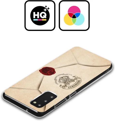 Vista 2 de Head Case Designs Funda de gel con licencia oficial de Harry Potter Acceptance Parchment Hogwarts (protección de grado militar) compatible