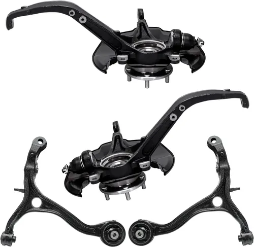 Vista 148 de Detroit Axle - Barras estabilizadoras de brazos de control delanteros 4WD para Ford 2005-2008 F-150 Lincoln Mark LT, 2 brazos de control superiores
